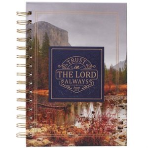 Trust In The Lord Wire Journal, Large