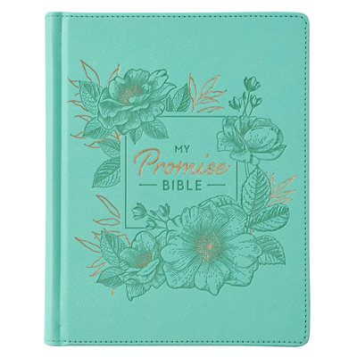 KJV My Promise Bible--imitation leather, teal