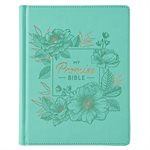 KJV My Promise Bible--imitation leather, teal