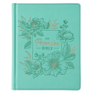 KJV My Promise Bible--imitation leather, teal