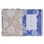 He Walks With Me - Flexcover, white floral