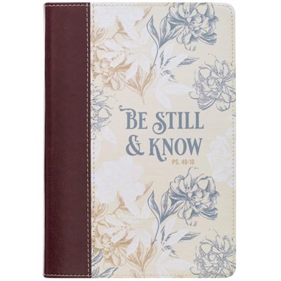 Be Still Floral Classic Journal