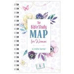 The Bible Study Map for Women: A Creative Journal (Spiral-bound)