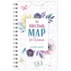 The Bible Study Map for Women: A Creative Journal (Spiral-bound)