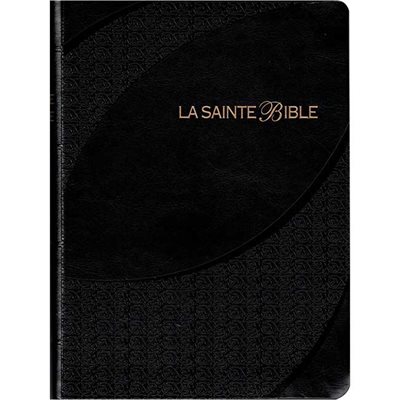 La Sainte Bible - Louis Segond 1910, Moyens Caractères, Couverture Souple Noire avec Onglets La Sainte Bible - Louis Segond 1910, Moyens Caractères, Couverture Souple Noire avec Onglets