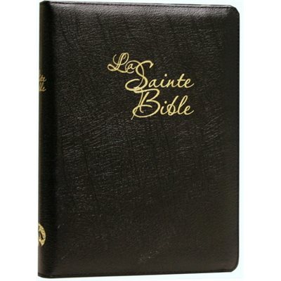 La Sainte Bible - Louis Segond (Noire, Avec Onglets Et Fermeture éclair ...