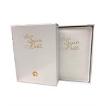 Bible Louis Segond 1910 Mariage blanche, Gros caractères format compact, avec onglets et fermeture éclair