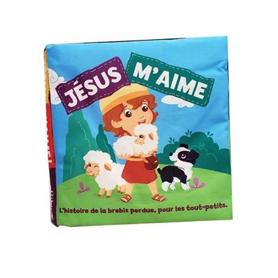 Jésus m'aime - Livre en tissu
