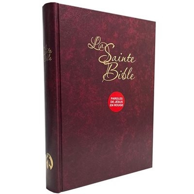 La Sainte Bible - Louis Segond (Gros Caractères, Paroles de Jésus en rouge, Couverture Rigide rouge) La Sainte Bible - Louis Segond (Gros Caractères, Paroles de Jésus en rouge, Couverture Rigide rouge)