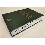 Bible Thompson Rigide verte avec onglets (Version La Colombe)