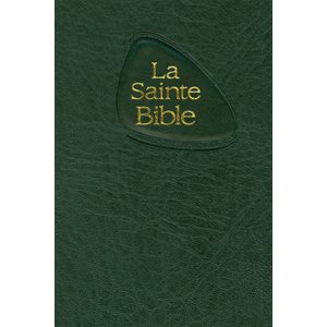 La Sainte Bible - Nouvelle Édition de Genève (NEG), Format de poche, Couverture souple noire, tranche blanche