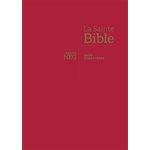 La Bible, version NEG, avec gros caractères - Couverture Rigide Rouge