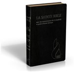 La Sainte Bible Scofield - Version Nouvelle Édition de Genève (NEG) - Avec les commentaires de C. I. Scofield et guide d’étude biblique. Couverture souple noire, tranche dorée, avec onglets