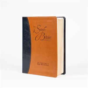 La Sainte Bible d’étude NEG, version nouvelle édition de Genève, avec commentaires de John MacArthur 