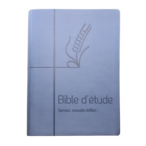 La Bible d’Étude Semeur, Nouvelle Édition (Couverture souple bleue, Tranche blanche)