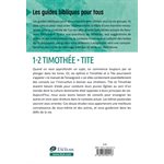 1-2 Timothée, Tite : 12 Études à Suivre Seul ou en Groupe (Les Guides Bibliques Pour Tous)