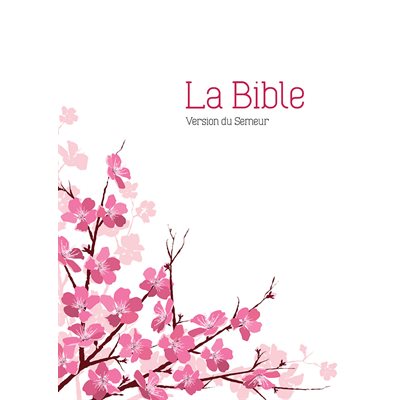Bible, version Semeur, rigide amandier, tranche blanche