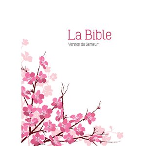 Bible, version Semeur, rigide amandier, tranche blanche