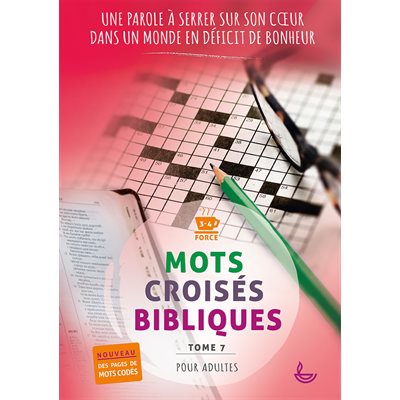 Mots croisés bibliques pour adultes Tome 7