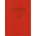 La Bible d’étude TOB, version Traduction Œcuménique de la Bible, à notes intégrales - Couverture rigide rouge