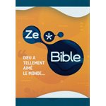 ZeBible, nouvelle édition. Version NFC (Nouvelle Français Courant), avec les livres deutérocanoniques - Couverture souple similicuir bleue