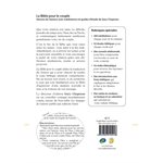 La Bible pour le Couple. Couverture souple blanche, tranche dorée