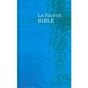 La Sainte Bible - Version Darby (Couverture rigide bleue, tranche blanche)