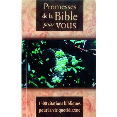 Promesses de la Bible pour Vous