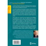 Manuel de lecture de l’Ancien Testament par le Nouveau Testament