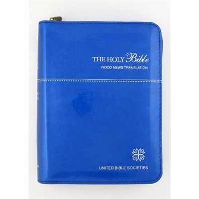Catholic Good News Bible - Blue Zipper Illustrated  Catholic Good News Bible - Blue Zipper Illustrated