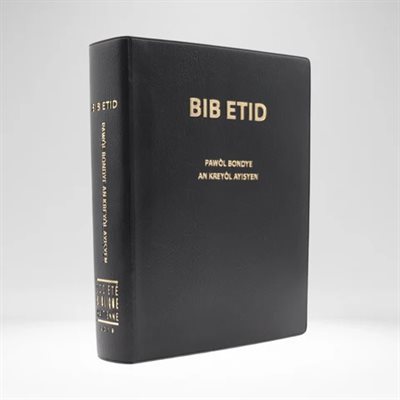 Bible d'étude en Créole haïtien