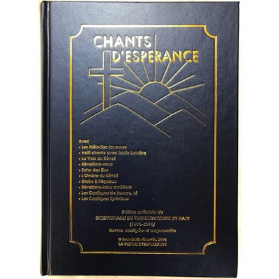 Chants D'espérance - Couverture Rigide