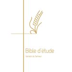 Bible d’étude, version Semeur, souple blanche Couverture souple blanche, tranche dorée